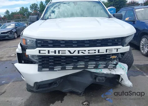 2021 Chevrolet Silverado 1500 2Wd Double Cab Standard Bed Custom from USA, damaged, VIN 1GCRWBEFXMZ254671